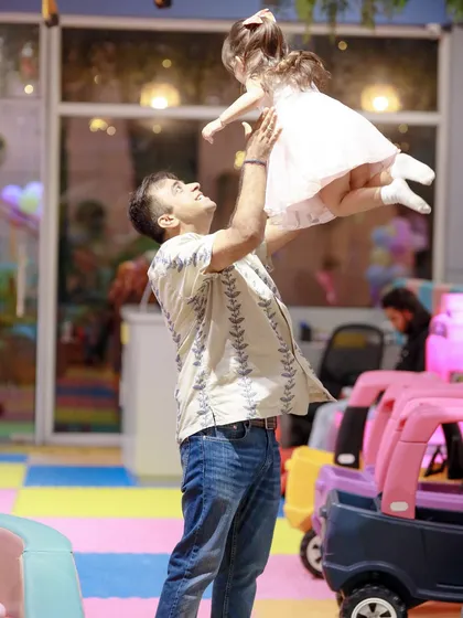 These are the moments that matter. Our play area isn't just for kids; it's a place for families to connect and create wonderful memories together.
