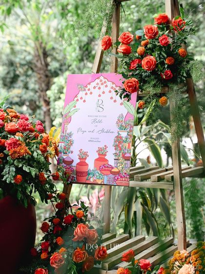 Vibrant Haldi & Mehendi Ceremonies photo 38