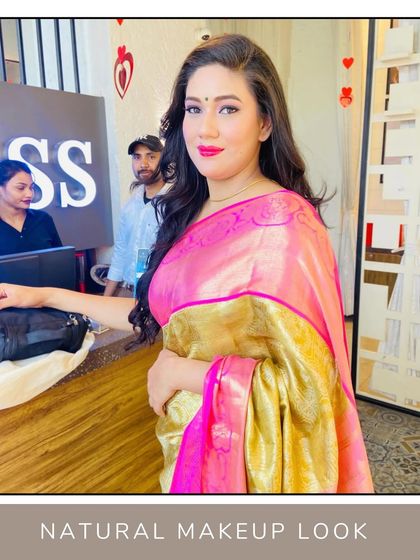 A bright smile from a satisfied client. My goal is always to make you feel as good as you look, ready to enjoy your event with confidence.