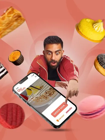 When you get a craving for a sweet treat or a tasty snack, you can find us easily. Just order from Swiggy or Zomato and get our freshly baked goodies delivered.