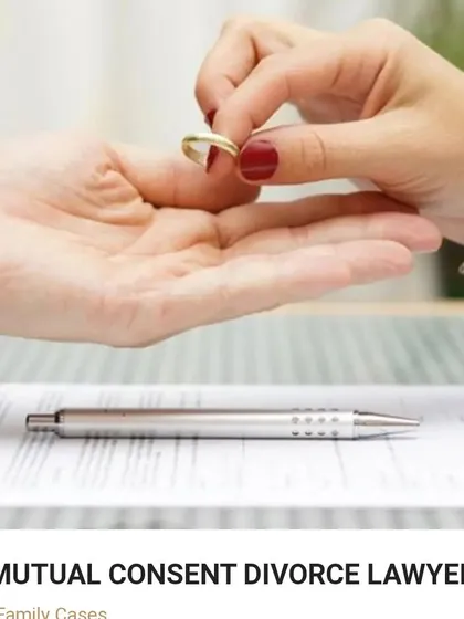 Our legal services for family cases include thorough consultation and representation for mutual consent divorce. We assist clients in navigating the legal requirements for a smooth and conclusive proceeding in family court.