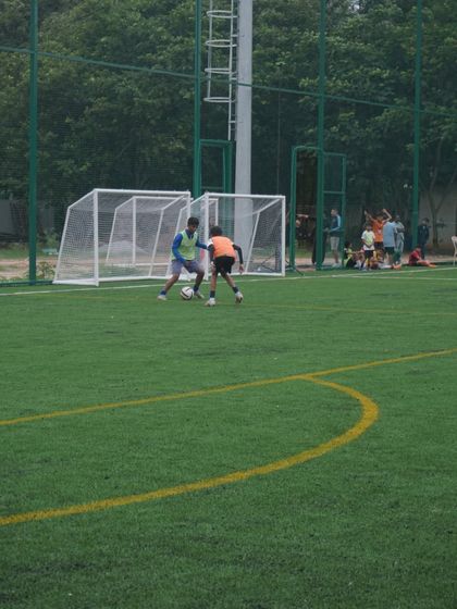 A one-on-one situation near the goal during a trial. This is where players can showcase their attacking creativity and finishing ability.