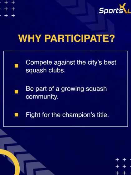 Why participate? To compete against the city's best, be part of a growing community, and fight for the champion's title.