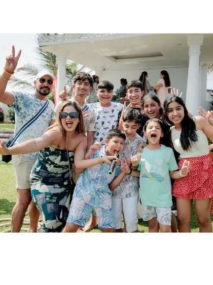 The best part of my job is creating moments of pure joy, especially with the kids at a corporate family day.
