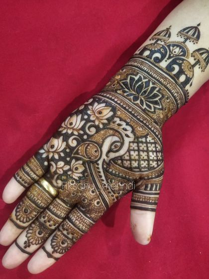 Sonu - Bridal & Wedding Mehndi Intricate Bridal Designs photo 79