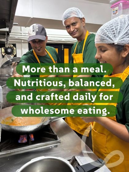 More than a meal. Our team is dedicated to crafting nutritious, balanced, and wholesome food for you every single day.
