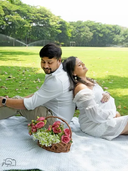 Motherhood is a journey best shared. I love capturing these candid, joyful moments outdoors, where the laughter is real and the love is bright. Bring your partner for a relaxed session filled with natural connection.