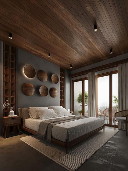 Akashraj V R - Residential Interior Design Serene Bedroom Retreats photo 8