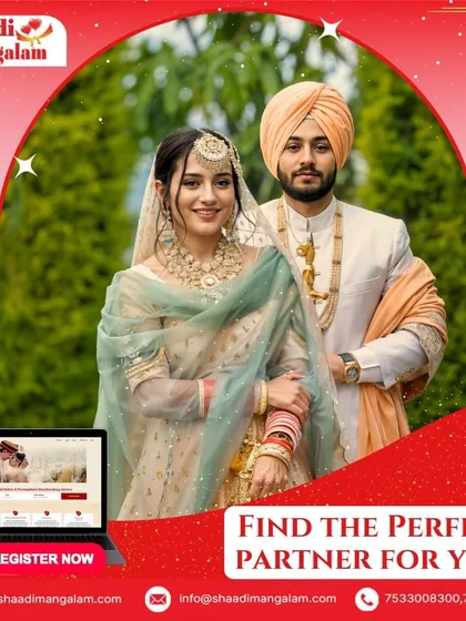 Find the perfect partner for you. Our platform is home to thousands of verified profiles from various communities, like this beautiful Punjabi couple, waiting to find their match.
