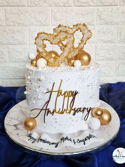 Devaagya Chawla - Custom Eggless Cakes Engagement, Wedding & Anniversary Cakes photo 13