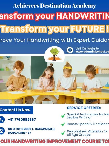 Achievers Destination Academy - Creative & Cognitive Skills Handwriting Transformations photo 8