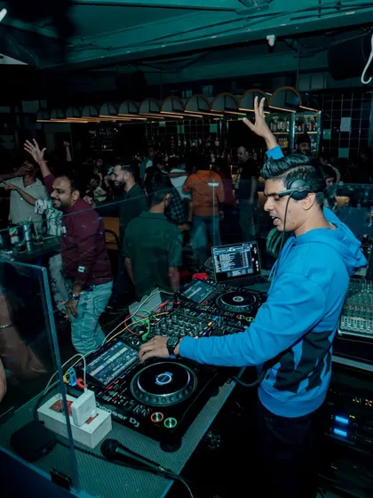 Capturing the motion and energy of the night at Badmaash Company. It's about getting lost in the rhythm and creating a blur of unforgettable moments.