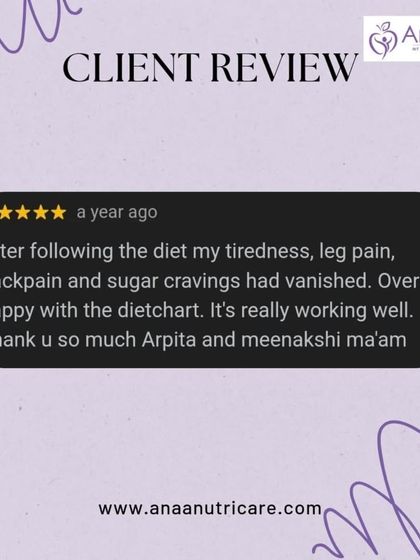 Anaa Nutricare - Holistic Weight Management Client Transformations & Reviews photo 18
