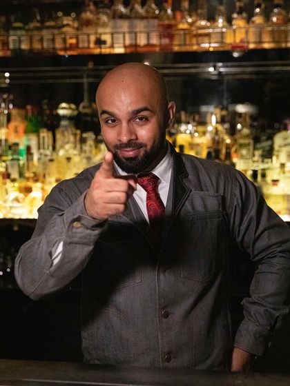 A portrait of our co-founder during the takeover at Capella Bangkok. We are passionate about representing the Indian bar scene on the global stage, and it was an honor to be hosted by the team at Stella.