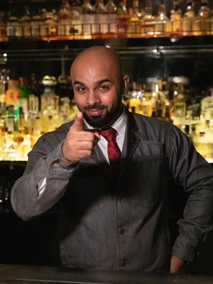 A portrait of our co-founder during the takeover at Capella Bangkok. We are passionate about representing the Indian bar scene on the global stage, and it was an honor to be hosted by the team at Stella.