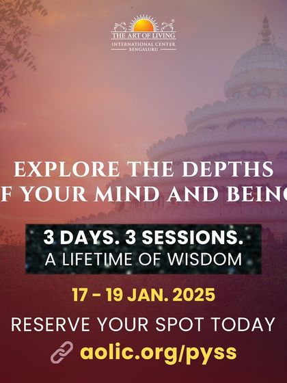 Art of Living - Conferences & Special Events Wisdom & Leadership Programs photo 3
