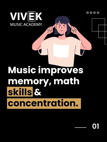I believe that learning music is a powerful tool for development at any age. It strengthens core cognitive abilities like memory and concentration, which supports academic performance and builds lasting confidence in children and adults alike.
