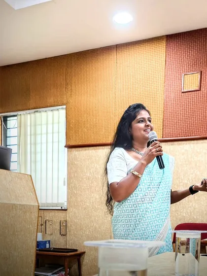 Speaking at VIT was a fantastic experience. The hospitality was impeccable, and the energy in the room was infectious. It's moments like these that make my work feel like a dream come true.