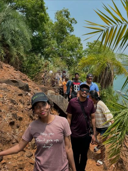 Trekking along the coastal path that connects the different beaches of Gokarna, offering stunning views of the sea.