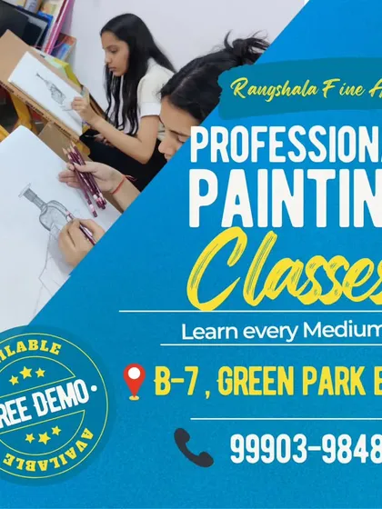 We offer professional painting classes for all levels, from beginner to advanced, with customized programs available.