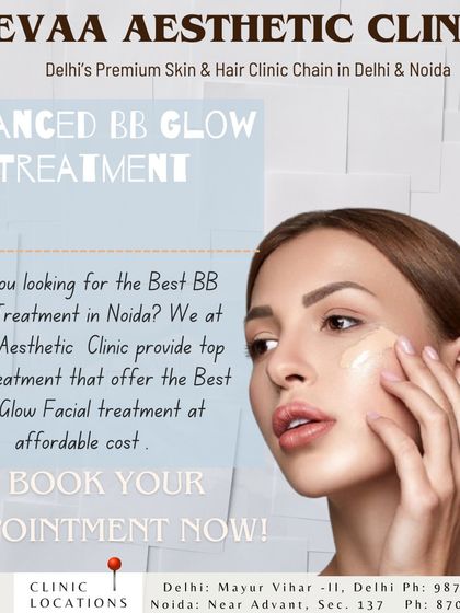 We provide the best BB Glow Facial treatment in Noida, offering top-tier skin treatment at an affordable cost for a radiant finish.
