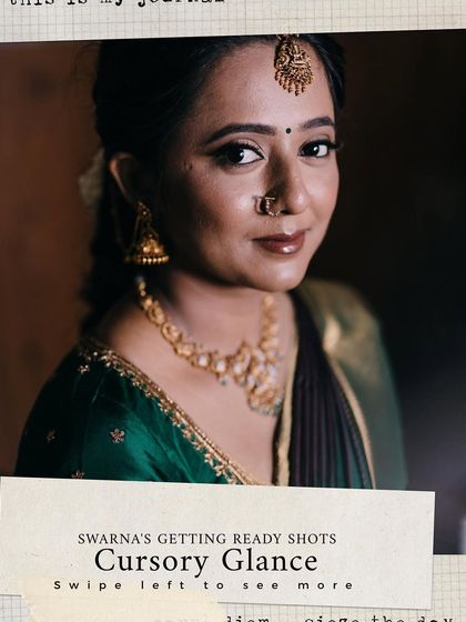A duplicate of ID 61, this image showcases a bride's getting-ready moments with a creative, vintage feel.
