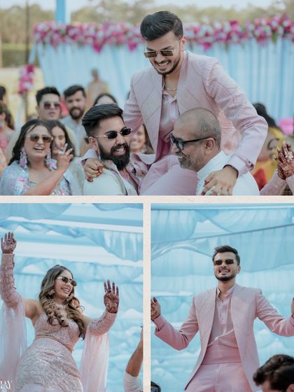 Vibrant Haldi & Mehendi Moments photo 41