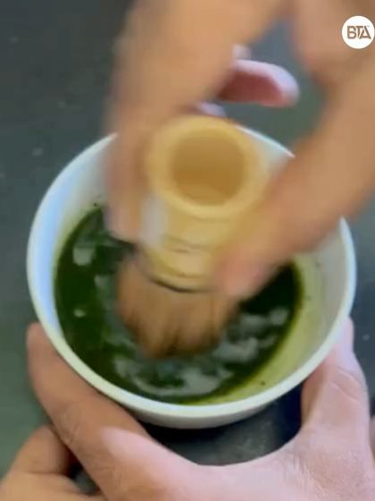 Our training covers the specific tools and techniques required for various beverages, including the traditional preparation of matcha.