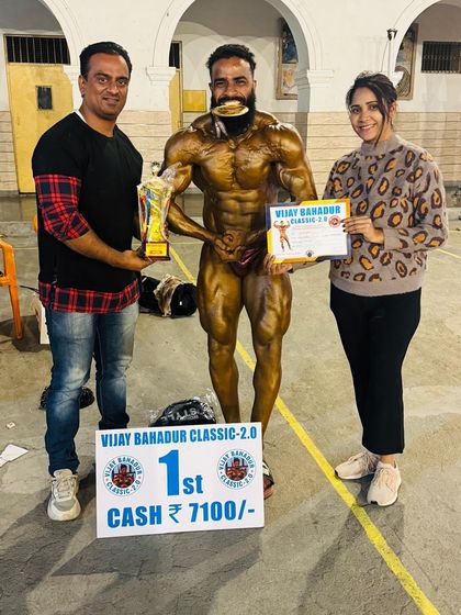 Another victory for Bantu Rathore at the Vijay Bahadur Classic. The winning streak continues.