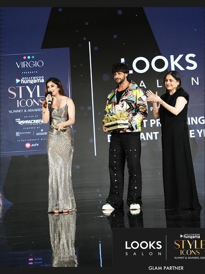 My team's work on full display on the main stage. We ensured that presenters and award winners looked their absolute best under the bright lights.