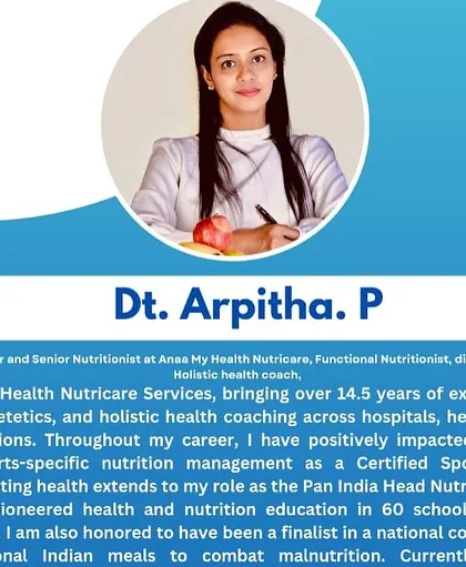 With over 15 years of experience in clinical and sports nutrition, I have helped over 6,500 clients. My work extends from hospitals to schools, where I focus on using traditional Indian meals to combat malnutrition and promote holistic health.