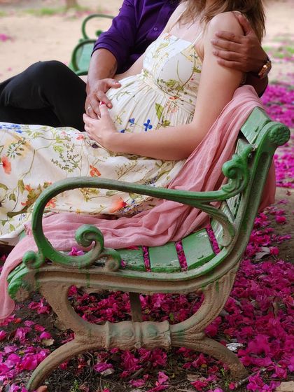 A quiet moment during my pregnancy photoshoot. This was my first Mother's Day in my new role, and it was filled with so much gratitude.