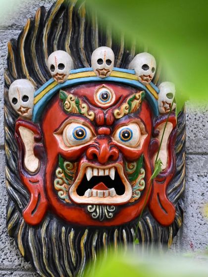 Greenhouse - Curated Artisan & Vintage Decor Hand-Carved Traditional Masks photo 5