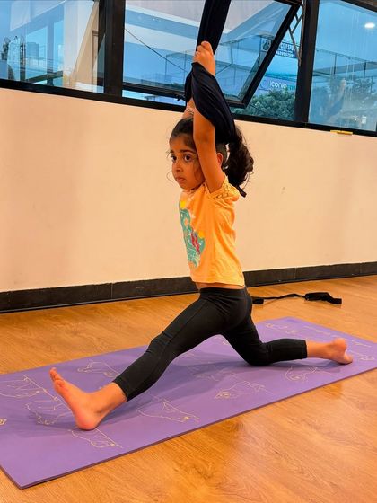 Hamsa Yoga - Kids & Family Yoga Flying High: Kids Aerial Yoga photo 4