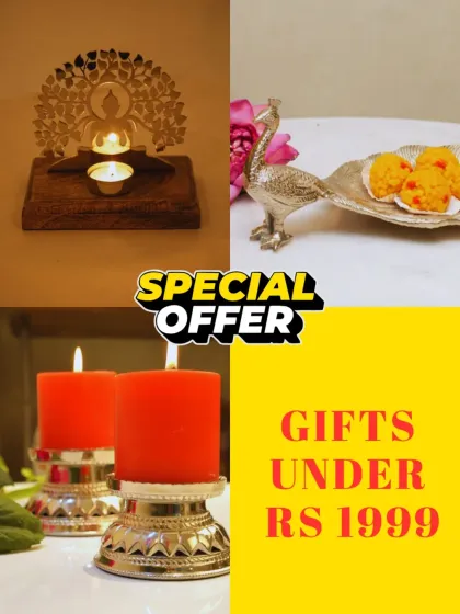 Celebrating Diwali in style doesn't have to be expensive. Here are some of my stunning gift and decor options available for under Rs 1999, perfect for lighting up hearts and homes.