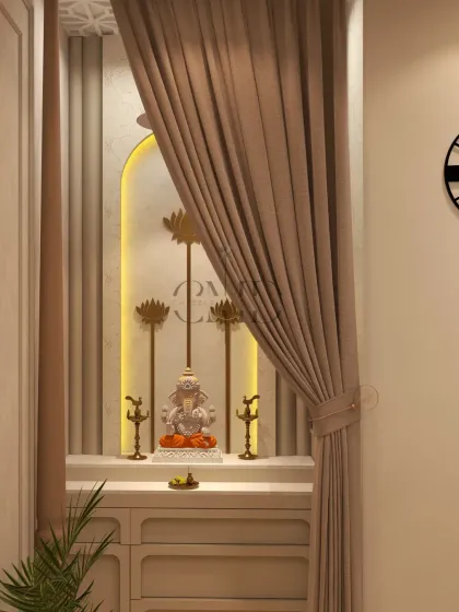 Chizzle My Designs - Turnkey Residential Interior Design Sacred Spaces & Mandirs photo 10