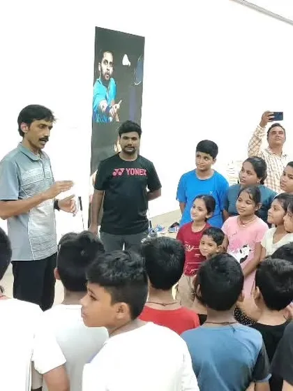 Glimpses from our special coaching camp at GMR in Rajam, Andhra Pradesh, where over 100 players received expert training.