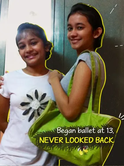 I began my ballet journey at 13 and never looked back. It's proof that you can start at any age and still reach for the stars.