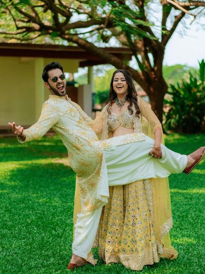 Vibrant Haldi & Mehendi Moments photo 40