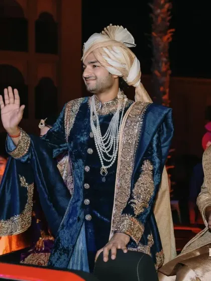 The groom's arrival is a celebration in itself. I plan grand baraat processions with vintage cars, music, and energy, ensuring the groom makes an entrance that befits the occasion.