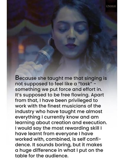 Emphasizing that singing should be free-flowing, not a task. This is a core belief I share with all my students.