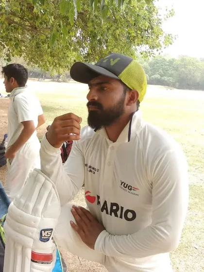 A moment of reflection for a player during a break in play. The mental side of cricket is just as important as the physical, and we prepare our players to stay focused and composed.