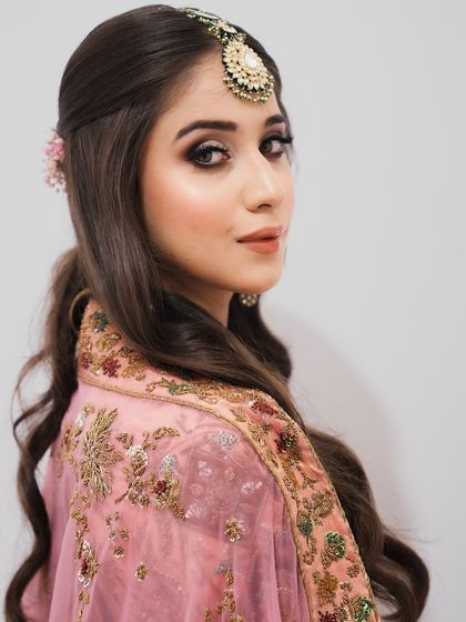 A close-up of the final look from the live demo. I believe in showcasing the end result of professional techniques to inspire my students.