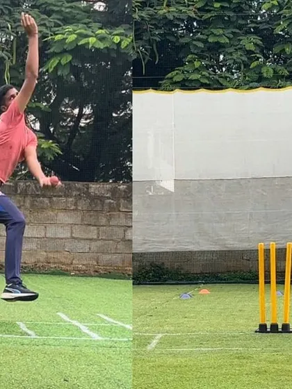 From a misdirected bowling arm flow to a powerful, coordinated finish. This transformation has significantly improved his consistency and ability to spin the ball.