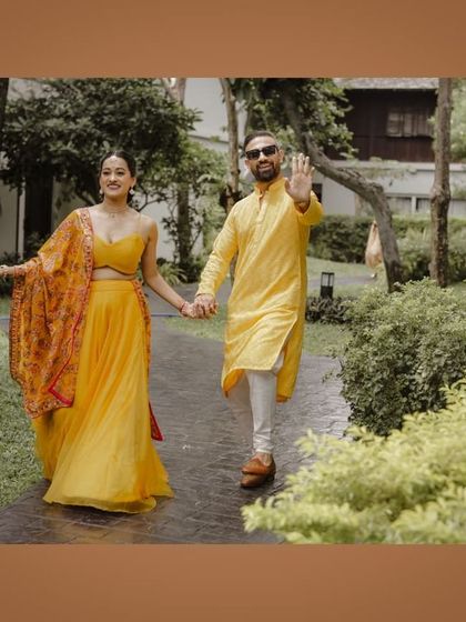 Just Click Photography - Destination Wedding Photography & Videography Vibrant Haldi & Mehndi Moments photo 51