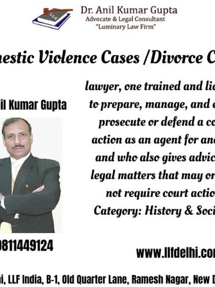 This graphic outlines our services for clients facing divorce or domestic violence cases. We are licensed to prepare, manage, and litigate court actions, providing expert legal advice for both in-court and out-of-court matters.