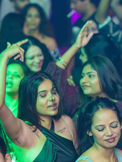 The diverse and energetic crowd that makes every night unique.