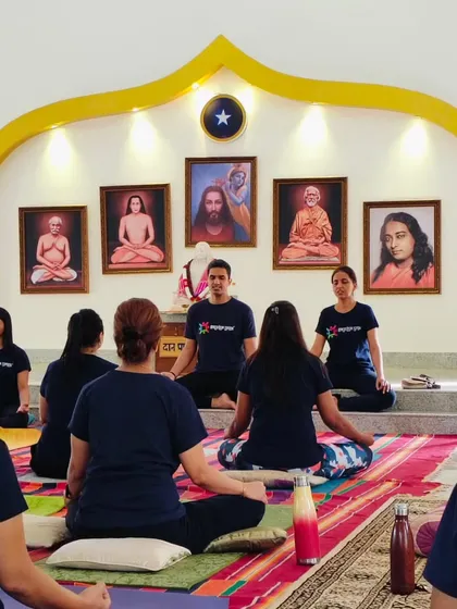 Our practice is rooted in the sacred tradition of the Guru-Shishya parampara. We create a serene, Gurukul-like environment where seekers can sit, learn, and meditate, connecting with the lineage of yogic masters who have walked this path before us.
