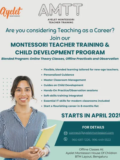 Are you ready to transform your passion for education into a fulfilling career? My 8-month blended learning program gives you everything you need, from authentic Montessori philosophy and hands-on practice to modern classroom management skills.