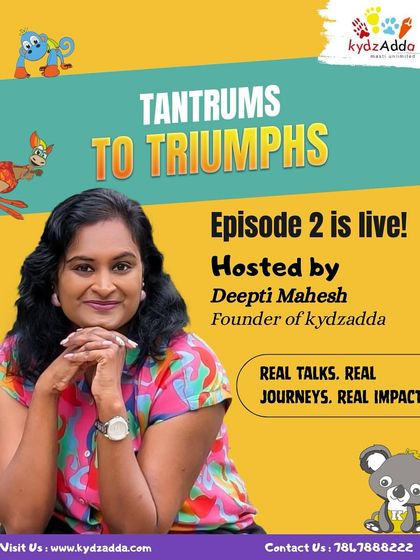 Episode 2 is live! Tune in for a session packed with real talks, real journeys, and real impact with an amazing storyteller.